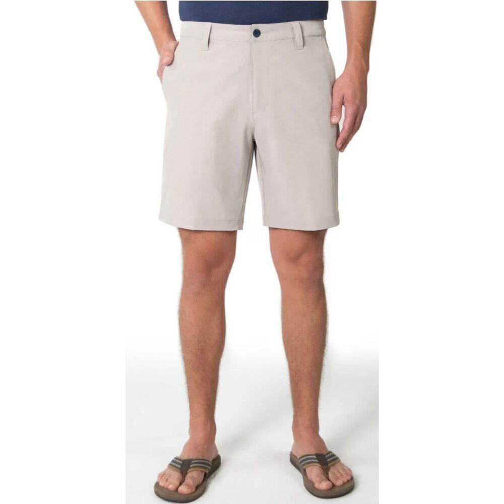 Tori Richard Surf N Turf Perfomance Shorts Sand Tradewind Technology